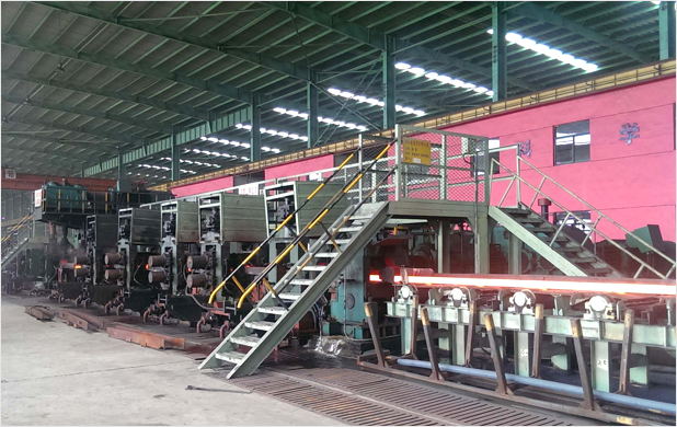 Continuous Rolling Angle Steel Production